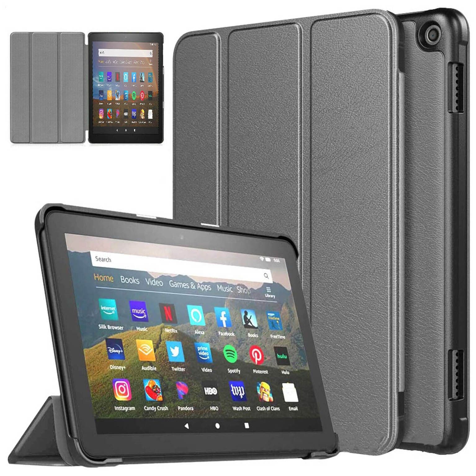 Amazon Fire HD 8 2018 Smart Stand Case